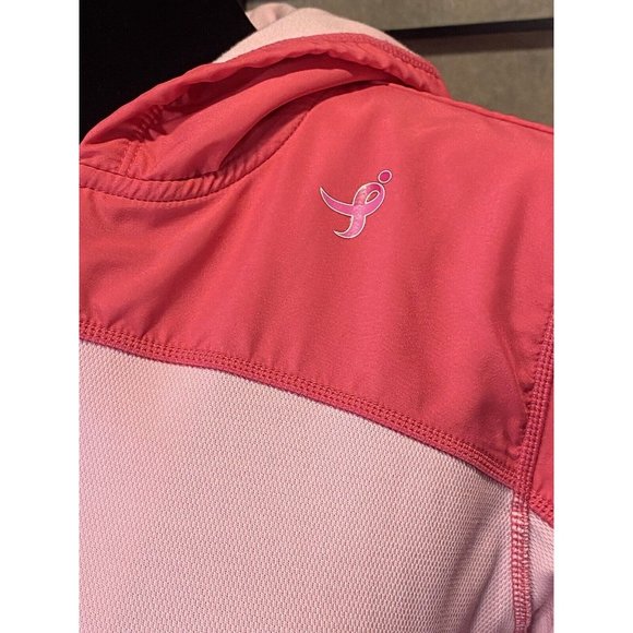 New Balance Susan G Komen Womens Jacket Size L Pinks Lightweight - Picture 2 of 16
